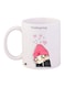 Taehyung Cartoon Printed Coffee Mug White/Black/Pink 11ounce