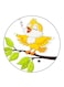 Bird Printed Fridge Magnet Multicolour