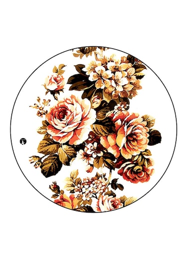 Flowers Printed Fridge Magnet Multicolour