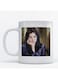 Faten Hamama Printed Mug White/Blue/Brown