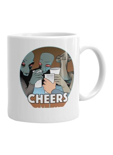 Star Wars Printed Mug Grey/Brown