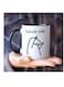 1-Pack Arabic Proverb Doodle Coffee Mug - Well Done!   11oz Novelty Ceramic Cup for Hot &amp; Cold Drinks   Fun Arabic Script Mug   Muslim Cup   Unique Gift for Family/Friends/Siblings   Ideal for Parties/Christmas/Birthdays BLACK