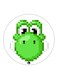Video Game Super Mario Printed Fridge Magnet Green