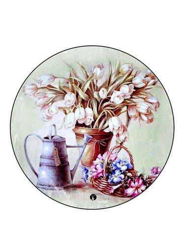 Flowers Printed Fridge Magnet Multicolour