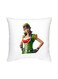 Fortnite Printed Decorative Cushion White/Red/Green 16x16inch