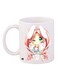 Anime Girl Printed Coffee Mug White/Pink/Blue 11ounce