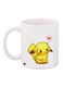 Pikachu Printed Coffee Mug White/Yellow/Red 11ounce