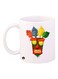 Crash Printed Mug White/Red/Yellow Standard Size