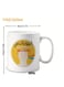 Ceramic, Arabic "Negative Remarks" funny gift for yourself or a friend in color Blue