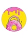 Donut Printed Fridge Magnet Multicolour