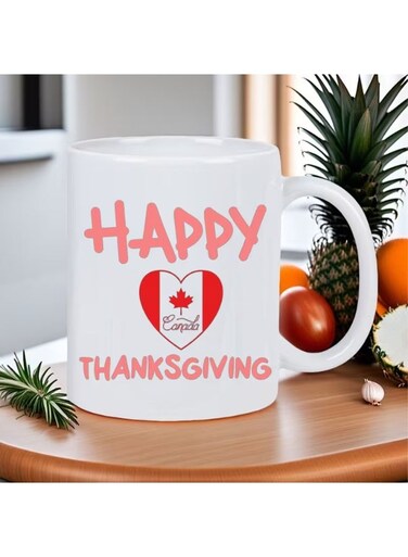 Canadian Thanksgiving Ceramic Mug