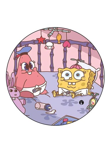 Spongebob Printed Fridge Magnet Multicolour