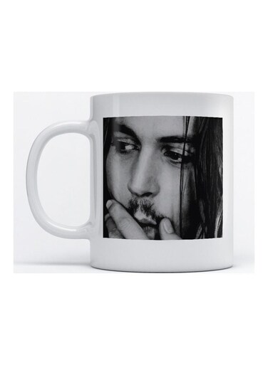 Mug Johnny Depp for Coffee and Tea White
