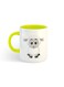 Eid Al-Adha Sheep Printed Mug White/Yellow