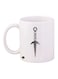 The Anime Naruto Printed Mug White/Grey