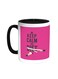 Keep Calm And Diet Printed Coffee Mug Black/White 11ounce