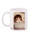 Doll Printed Coffee Mug White/Black/Pink