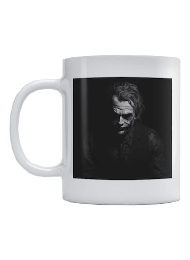 Joker Printed Mug Black/White 350ml