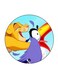 Disney Character Printed Fridge Magnet Multicolour