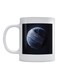 Earth Printed Ceramic Mug White/Black/Blue