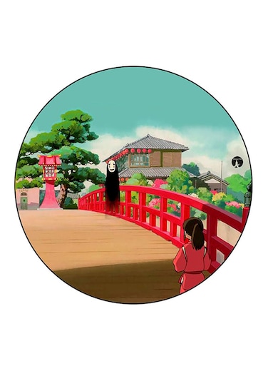 Spirited Away Printed Fridge Magnet Multicolour
