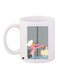 Pink Panther Printed Coffee Mug White/Pink/Grey 11ounce