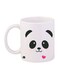 Panda Printed Coffee Mug White/Black/Pink