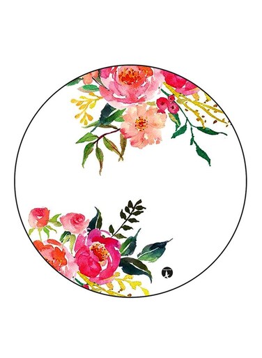 Flowers Printed Fridge Magnet Multicolour