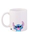 Stitch Printed Coffee Mug White/Blue/Purple 11ounce