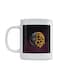 Moon Printed Mug White/Purple/Black
