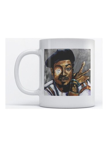 Mug Man for Coffee and Tea White