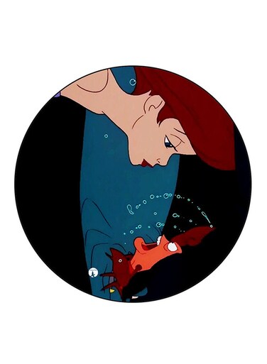 Disney Printed Fridge Magnet Round Multicolour