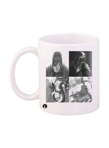 Assassin's Creed Character Printed Mug White/Grey Standard Size