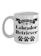 World's Best Labrador Retriever Printed Coffee Mug White/Black
