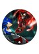 Sonic Printed Fridge Magnet Red/Blue/White