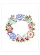 Printed Decorative Plate Multicolour 15 x 20cm