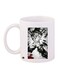 Goku Printed Coffee Mug White/Black/Red 11ounce