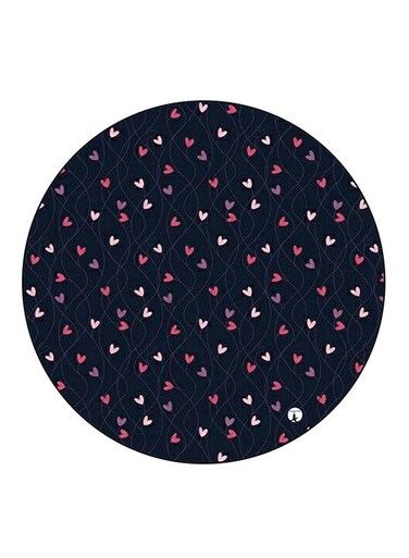 Hearts Printed Fridge Magnet Multicolour