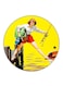 Vintage Art Printed Fridge Magnet Multicolour