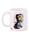 Anime Printed Coffee Mug White/Grey/Gold
