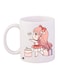 Cartoon Printed Coffee Mug White/Orange/Yellow 11ounce