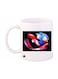 Sonic Video Game Printed Mug White/Black/Blue Standard Size