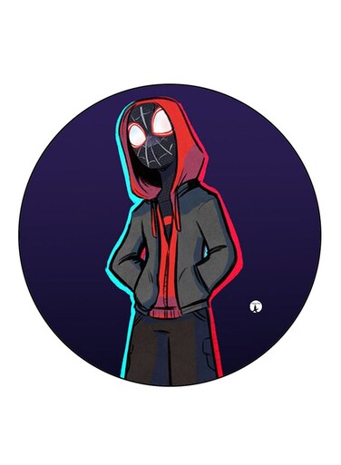 Spiderman Printed Fridge Magnet Multicolour