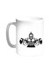 Sports Printed Coffee Mug White 11ounce