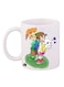 Digimon Printed Mug White/Blue/Green 11ounce
