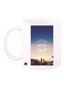 Quote Printed Coffee Mug White/Blue/Black