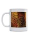 Birds Printed Ceramic Mug White/Black/Brown