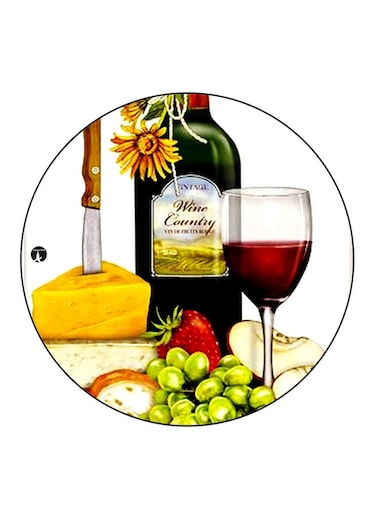 Food Printed Fridge Magnet Multicolour