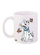 Dalmatian Printed Coffee Mug White/Black/Brown