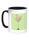 Happy Birthday Beautiful Printed Coffee Mug Green/Black/White 11ounce